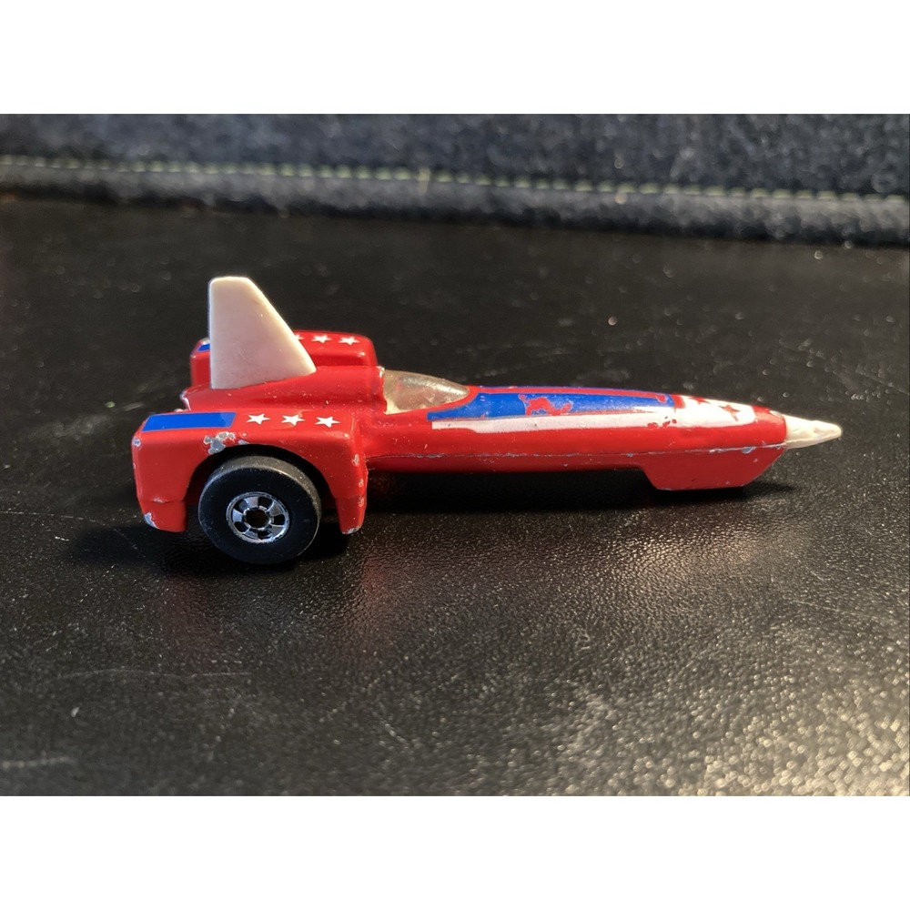 Vintage 1979 Hot Wheels Evil‎ Knievel Red Rocket Car